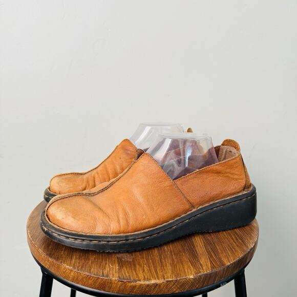 Aerosoles Brown Leather Slip On Loafers Men’s Size 10 - Picture 1 of 10